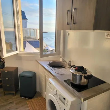 Le Rivage D'Helene- Appart Vue Mer - 2 Pers - 1 Ch Ault Exterior photo